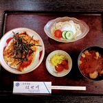 はせ川 - 山かけマグロ丼定食