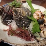 ろばた仁 - サザエのお刺身♥️