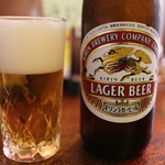 餃子といえばBeerでしょ！まさに餃ビー