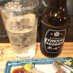 ふぶき - 〈2014/10〉ホッピーセット（390円）