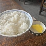 藤屋食堂 - 白メシ頼んじゃった^ ^