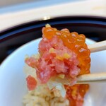 THE SUSHI TOKYO 旬 - トロたくイクラ小丼リフト