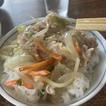 藤屋食堂 - モチロン中華丼にアレンジすんで