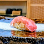 THE SUSHI TOKYO 旬 - マグロ中トロ(食べ放題最初の11貫)