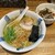 粋な一生 - 料理写真:塩ラーメン（850円）、チャーシュー丼（350円）