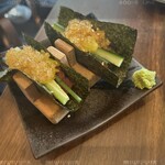 焼売スタンド きんぎょ - 本マグロあて巻き　660円