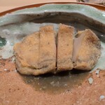 銀座 しのはら - 鮑のカツレツ