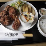 ログテラスあいぼく - から揚げ定食