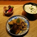 ワ カフェ エイム - 14.10.15 秋野菜の煮おろし(648円)