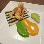 シャトン - イカ墨を練り込んだラザニア