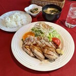 レストラン プルミエ - プルミエランチ(\800) ポークソテー