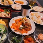 SHARI 東急歌舞伎町タワー - ついついあれもこれもと取り過ぎました笑