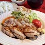 レストラン プルミエ - プルミエランチ(\800) ポークソテー