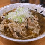 川一 - 肉増し増しそば@税込750円