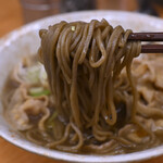 川一 - 肉増し増しそば@税込750円