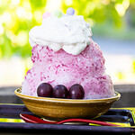 池下カフェ 花ごよみ - 料理写真:モコ練乳 ぶどう