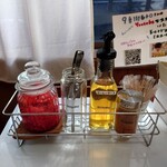 オキナワソバヤ ススル - 調味料