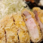 とんかつ いわい - もはや黒豚とは思えない柔らかさ!