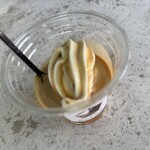 佐久平珈琲 - アフォガード上から