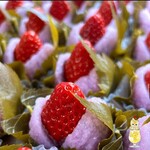 御菓子司　福岡屋  - ✧〖いちご桜〗☻【数量限定】★2コ入りセットで販売
      (620えん)(@310えん)✨.ﾟ･*..☆.｡.:*✨.☆.｡.:. *:ﾟ