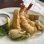 肉のますゐ - 海老天ぷら1500円