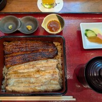 菊水楼 うな菊 ホテル椿山荘東京店 - あいのせ重 柚子胡椒が合いますね