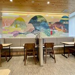 ⼿打ちと創造 はなまるうどん - 店内_2025年8月