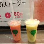 果琳 - ドリンク写真:フルーツジュース2種