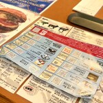 髙橋バーガー - 北海道バーガースタンプラリー2025、2周目完走の台紙