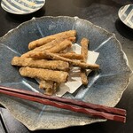 和洋創作 楓花 - 煮ごぼうの唐揚げ：780円