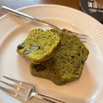 カフェ&ギャラリー 久兵衛 - 抹茶ケーキ