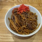 Noodles Labo 香蕎庵 - 黒毛和牛飯　並