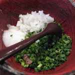 鳥茂 - 牛ネギトロ