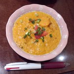 ハリマ・ケバブ・ビリヤニ - 2014.10.15。サービスのシーフードカレー