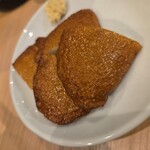 信州そば処 そば茶屋 - 津名物『魚蔵のさつまあげ』
