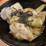 信州そば処 そば茶屋 - 『キャベツ塩ダレ』