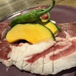 焼肉ホルモン 風土. - ジンギスカン盛り合わせ
      肩ロース、うで、サーロイン、ヒレ