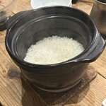 焼肉ホルモン 風土. - 土鍋ご飯