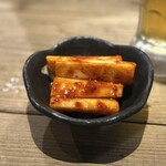 焼肉ホルモン 風土. - 山芋キムチ