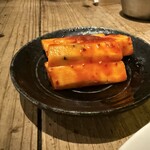 焼肉ホルモン 風土. - 山芋キムチ