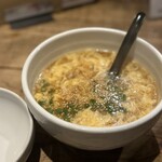 焼肉ホルモン 風土. - 究極の卵スープ