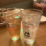 藤沢中華酒場 星都 - ジャスミンハイ、レモンサワー