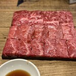 焼肉ホルモン 風土. - 黒毛和牛盛り合わせ