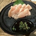 焼肉ホルモン 風土. - ミノ刺し