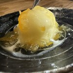 焼肉ホルモン 風土. - 柚子アイス