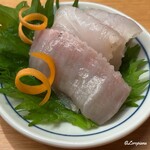 和海味処 いっぷく - 三陸 山田産の鮃と鮃の縁側と