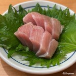 和海味処 いっぷく - 塩竃産の天然本鮪のトロ(砂ずり)