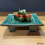 和海味処 いっぷく - 夏野菜の寒天寄せ