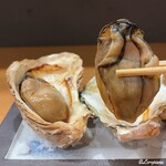 和海味処 いっぷく - 三陸 山田産の焼牡蠣