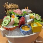 和海味処 いっぷく - お造り盛合せ